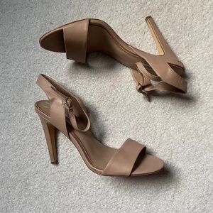 Steve Madden Dorty nude matte stiletto, size 9